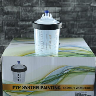 SISTEM CUPE VOPSIRE CU CAPAC 650ML 125 MICRONI
